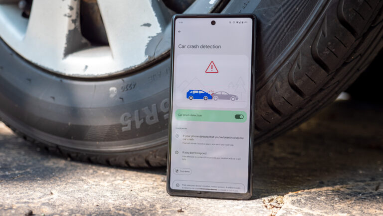 Google pixel car crash detection