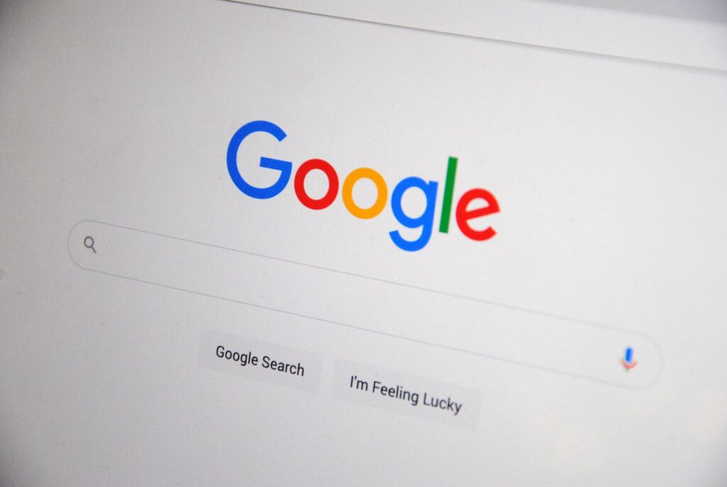 Google search results page illustrating how SEO rankings appear