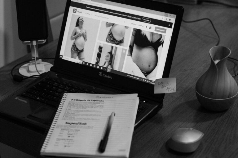 Laptop showing search results, illustrating AI Overviews on commercial keywords