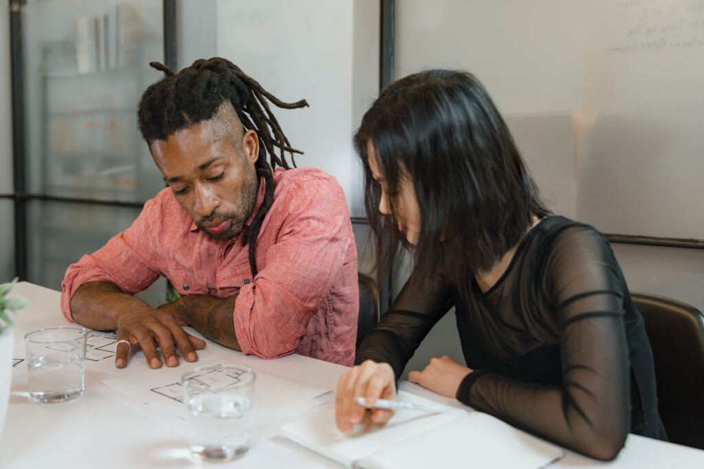 Marketing team planning weekly actions from the weekly roundup