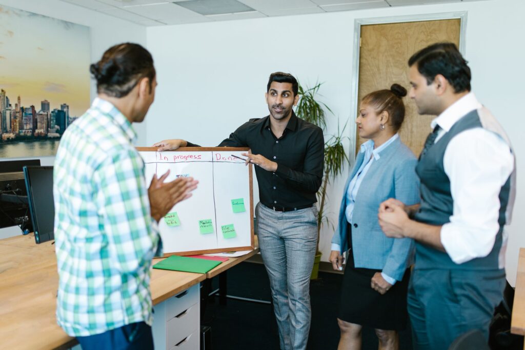 SEO team planning response to Google spam update