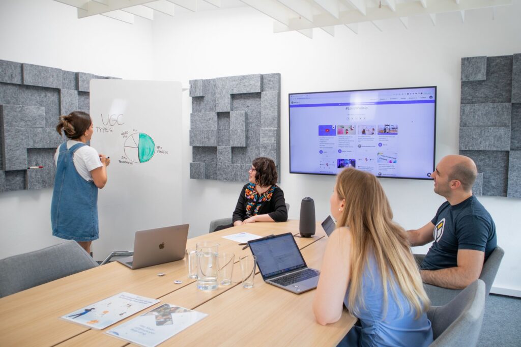 Team planning AI SEO content structure for answer engine optimization